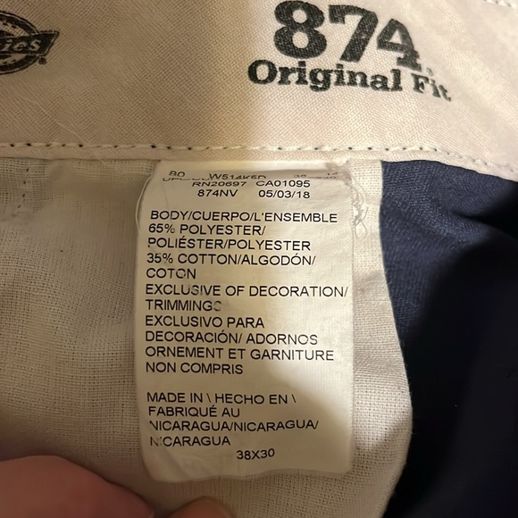 Dickies original fit 874 men’s pants - Picture 6 of 7